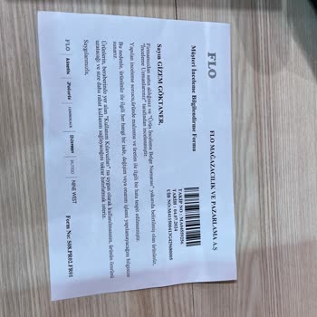 FLO Ayakkabı FLO 2 Kullanımda Parçalanan Ayakkabılar İçin Üründe Sorun Yok Diyor