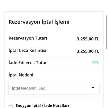 Enuygun Ücret İadeni Yapmıyor Ve Telefonları Açmıyor