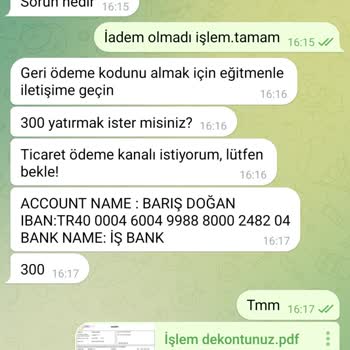 IMDb Kişisel Verilerimin Güvenliği Ve Yanıltıcı Mesajlar Hakkında Şikayet