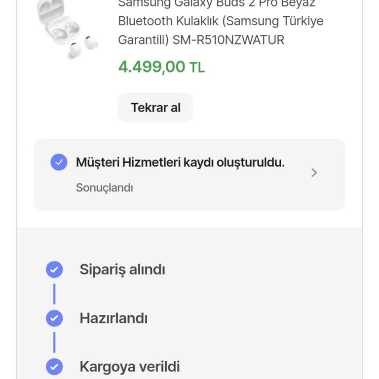 Hepsiburada Kargoda Oluşan Problem
