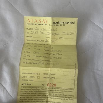 Atasay Marmara Forumdan Aldığım Pırlanta Yüzük