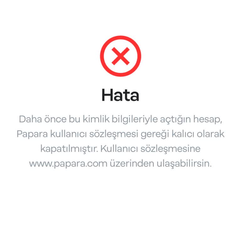 P***a Hesabım Kalıcı Olarak Kapatıldı