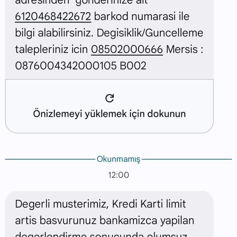 Türkiye Ekonomi Bankası Kredi Kartı Limitimi Güncellemiyor.
