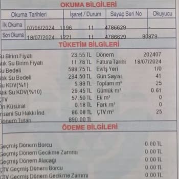 İBB - İSKİ Yüksek Fatura