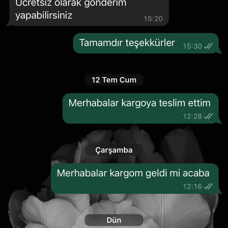 QusheDesign İade Ürünümü Göndermiyorlar