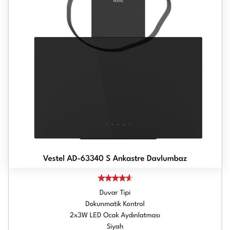 Vestel Servisi Sacı Geri Getirmedi