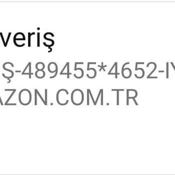 Amazon İptal Edilen Siparişimin İadesi Yapılmadı