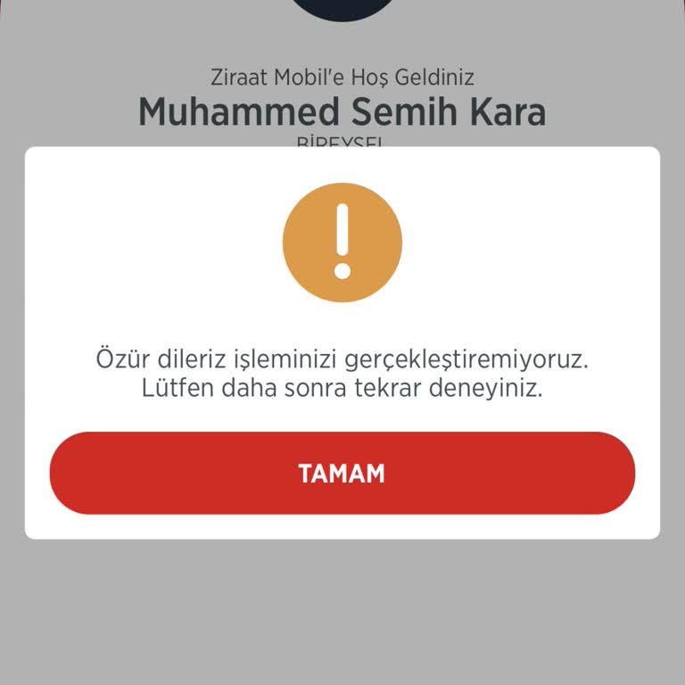 Ziraat Bankası Acil Bakın! Mobil Uygulamanız Çöktü