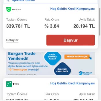TEB Bankası Kredi Aldatmacası