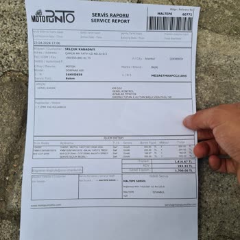 Ekuralkan Motopunto Bajaj Dominar 400 Akü Arızası Kabul Edilmiyor