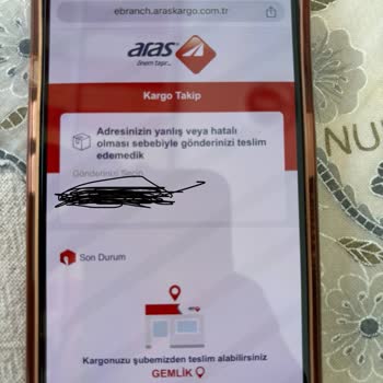 Aras Kargo Yanlış Bilgilendirme Hakkında