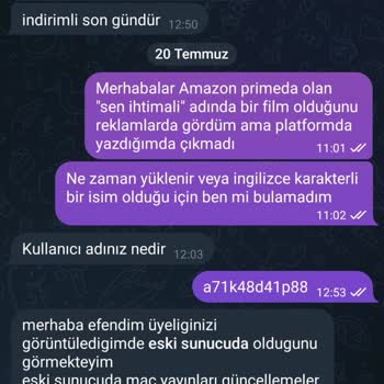 Alfa İptv Yeni Sunucu Farkı 500 TL Fark İstemesi Pi*kinliği