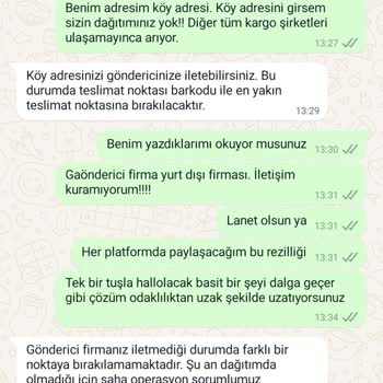 Sendeo Kargo İletişim Sorunu Ve Çözümsüzlük Odaklı Hizmet