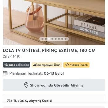 Vivense Ürünü Bambaşka Bir Renk Geldi!