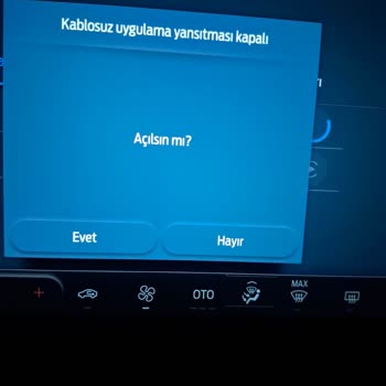 Ford Focus Kablosuz Uygulama Yansıtması Problemi