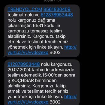 Yurtiçi Kargo Sürekli Kargo Şubeden Alınsın İsteniyor