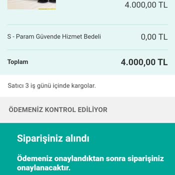 Sahibinden Güvenli Ödeme Seçeneğiyle Yaşadığım Sorun