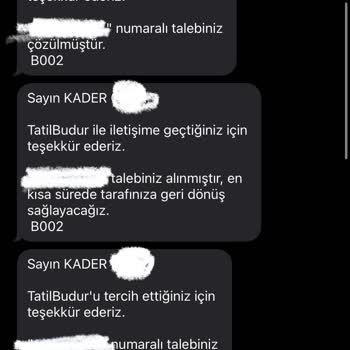 Tatilbudur Tatil Tarihi Değişikliği Ve Ekstra Ücret Sorunu