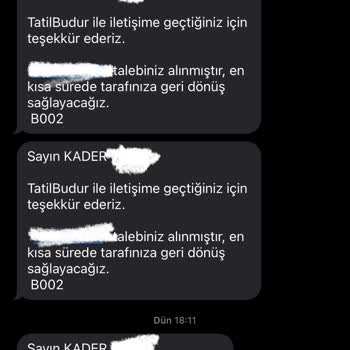 Tatilbudur Tatil Tarihi Değişikliği Ve Ekstra Ücret Sorunu