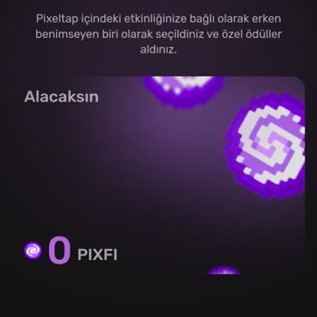 Pixelverse, Pixeltap Pixfi Tokenlarım Claim Bölümünde Görünmüyor!
