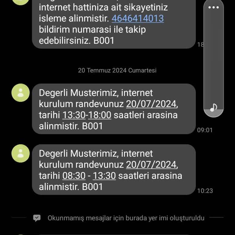 Türk Telekom Ev İnternet Bağlamaya Gelmemesi