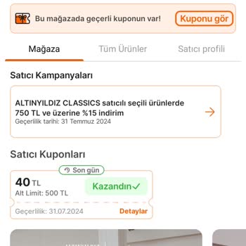 Hepsiburada Keyfi Yerde Kullanılabilen Kupon