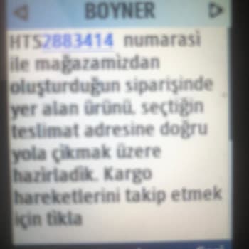 Boyner Mağazası Parasını Aldığı Ürünü Vermedi