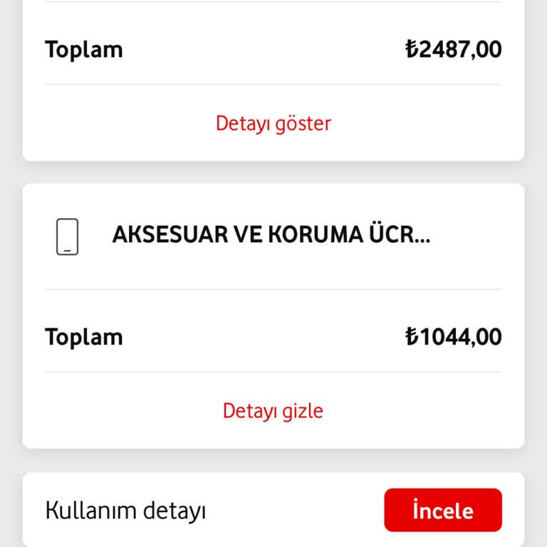 Vodafone İstemediğim Halde Kasko Yapmışlar.