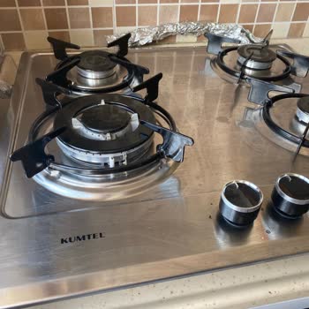 Kumtel Gri Ocak Temizliği