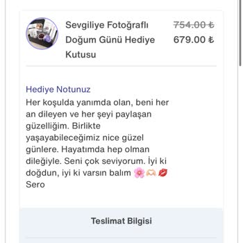 Muhiku Hediye Teslimatı Hk.