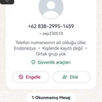 WhatsApp Kişisel Bilgilerimin İzinsiz Kullanımı Ve Güvenlik Endişesi