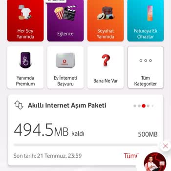Vodafone Sınırsız Sosyal Medyanın Normal İnternetimden Eksiliyor