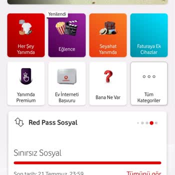 Vodafone Sınırsız Sosyal Medyanın Normal İnternetimden Eksiliyor