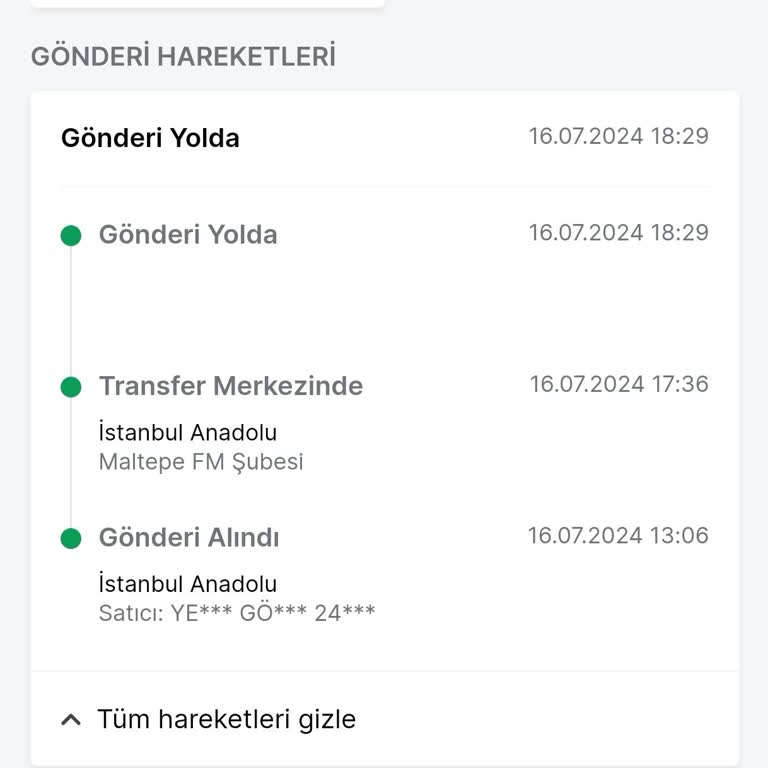 Trendyol Express Maltepe FM Merkezi Kargomu Teslim Etmiyor!