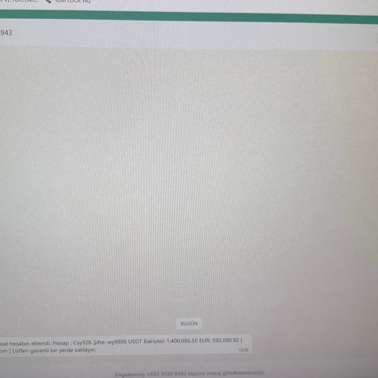 WhatsApp Jay Finans Eklendi