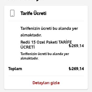 Vodafone'nun Fahiş Fiyat Artışı
