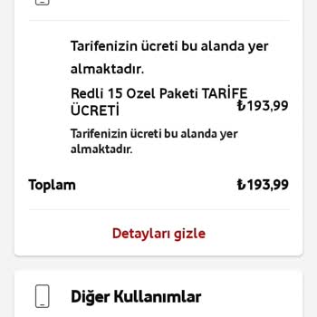 Vodafone'nun Fahiş Fiyat Artışı