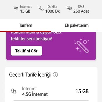Vodafone'nun Fahiş Fiyat Artışı