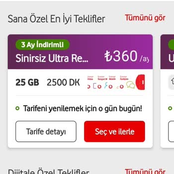 Vodafone'nun Fahiş Fiyat Artışı