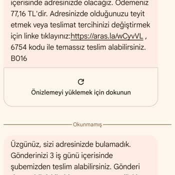 Aras Kargo Yalan Beyanlarla Kargo Teslimi Yapılmıyor.