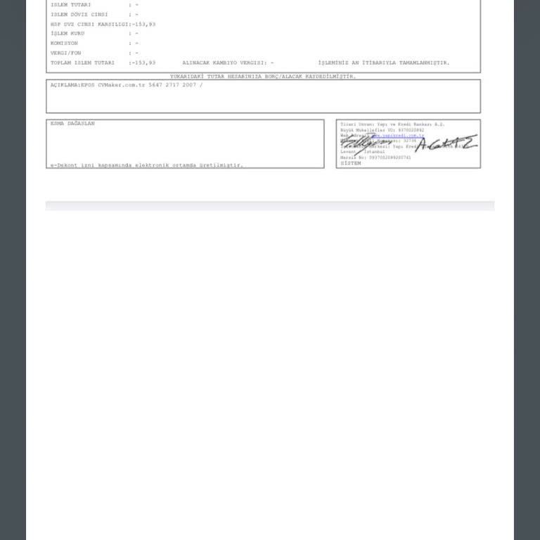 Cvmaker.com.tr Para Kesildi Hesabımdan
