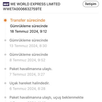 Temu Sipariş Gümrüğe Takıldı.