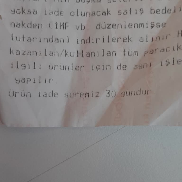 Forum Diyarbakır AVM Boyner Değişim Ve İade Problemi