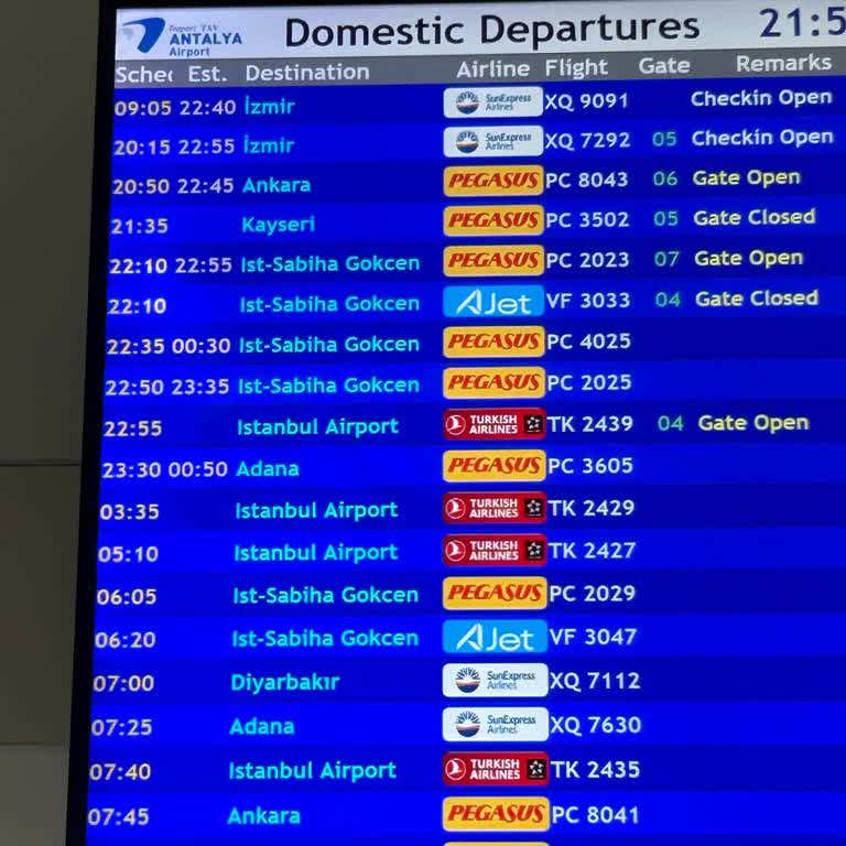 Pegasus Hava Yolları 3 Saatlik Rötar