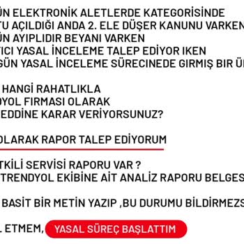 Trendyol & Philips Ayıplı Mal Olarak Gönderilmiş Ürünün İade Reddi