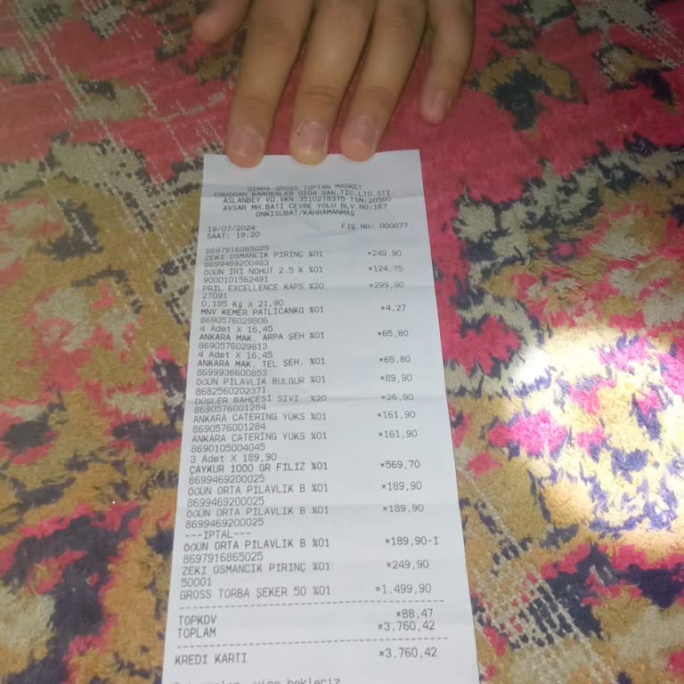 Gimpa Gross Almadığımız Ürünü Kasada Almışız Gibi Fatura Etmişler