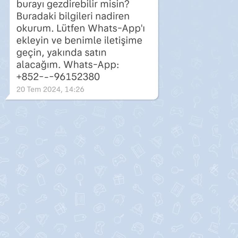 Sahibinden Hile Amaçlı Hesapların İlanlara Yazması