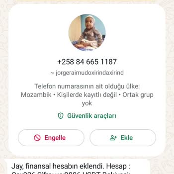 WhatsApp Jay Hesap Eklendi