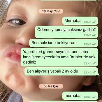 Butik Ponçik Ürünleri Göndermeyip Bir De İade Yapmayan Mağaza!