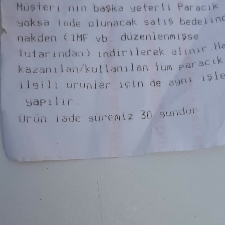 Boyner İade Ve Değişim Problemi